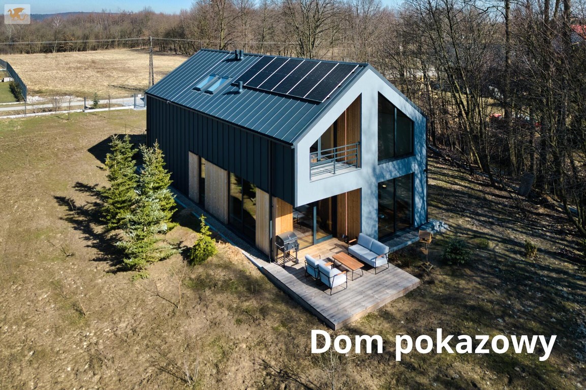 Dom szkieletowy PREMIUM – Dobczyce, działka 750 m², deweloperski + – další