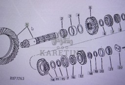 John Deere AR 94319/wałek ataku-koło talerzowe/John Deere 4555/4755/4955 Nr części AR94319