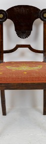 Komplet krzeseł Empire antyki krzesła zabytkowe Karl Johan -3
