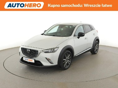 Mazda CX-3 Sports-Line automat 4x4 półskóra navi grzane fotele kamera BOSE HUD-1