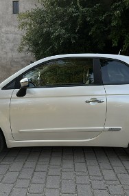 Fiat 500 2009r 1.2 Benzyna Biała Perła Panorama Klima Android CarPlay Navi-2