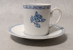 ROSENTHAL Filiżanka Duet ELEGANCE Classic Blue Kobaltowa Róża