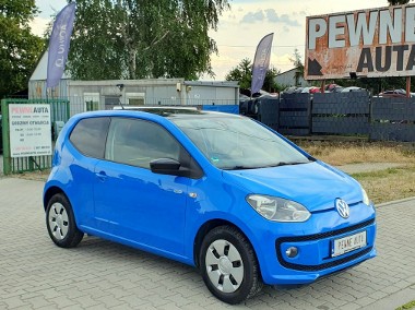 Volkswagen up! Czujniki parkowania/Podgrzewane fotele/Tempomat/Szyberdach szklany-1