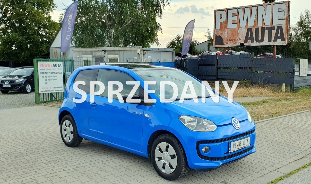 Volkswagen up! Czujniki parkowania/Podgrzewane fotele/Tempomat/Szyberdach szklany