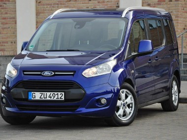 Ford Tourneo Connect II 1,5D 120KM 7Foteli Navi kamera PDC Alufelgi Panorama 1wł. Serwis z D-1