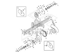 John Deere 960 - Rama główna DC212482 (Podbieracz)