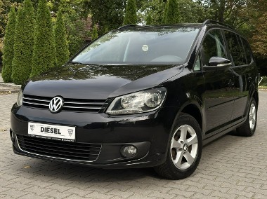 Volkswagen Touran II II 2011r 1.6 TDI 105KM Automat Klima Navi Hak PDC DSG Niski przebieg-1