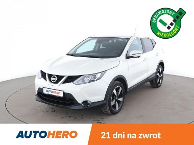 Nissan Qashqai II 163KM, navi, klima auto, kamera i czujniki parkowania, grzane fotele-1