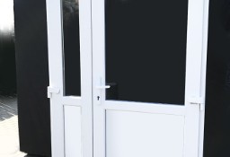 Drzwi PCV szyba 160x210 Klamka i wkładka do zamka GRATIS kolor biały