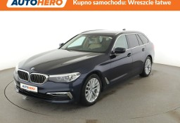 BMW SERIA 5 VII (G30/G31) BMW SERIA 5 520d Automat Luxury Line Nawigacja Tempomat Skóra SmartKey Kamera LE