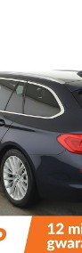 BMW SERIA 5 520d Automat Luxury Line Nawigacja Tempomat Skóra SmartKey Kamera LE-4
