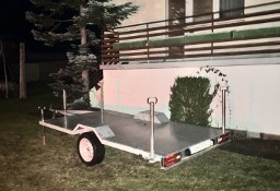 Niewiadow Mocna przyczepa platforma 306x160 750 DMC – kamper quad motocykl