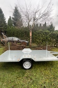 Mocna przyczepa platforma 306x160 750 DMC – kamper quad motocykl-2