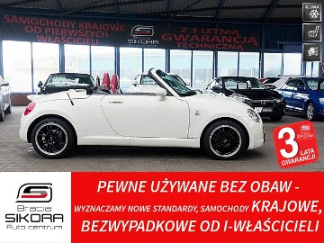 Daihatsu Copen JAPOŃSKI KABRIOLET ROADSTER Tylko 65 TysKm Biała Perła Skóra+Klima