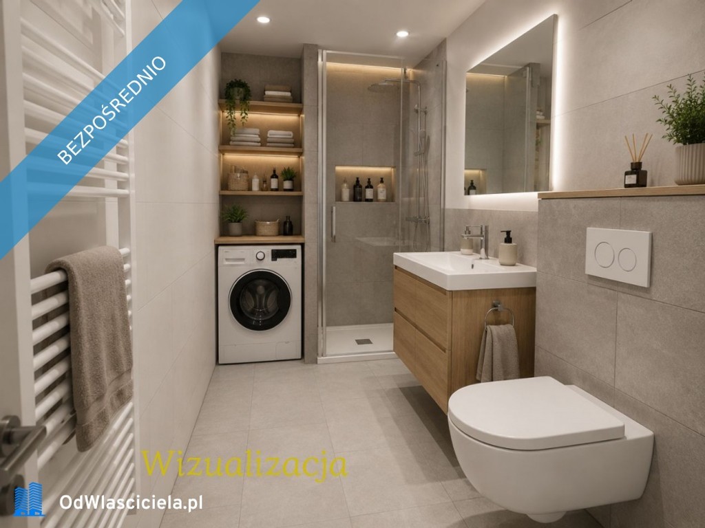2 pokoje z balkonem po częściowym remoncie ul. Jerzmanowskiego Kraków – další