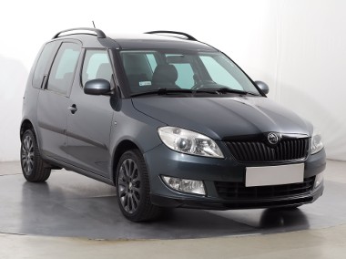 Skoda Roomster I , Salon Polska, Serwis ASO, Navi, Klimatronic, Parktronic,-1