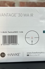 Luneta Hawke Vantage 30 1-8×24 IR Tactical BDC5,56-2