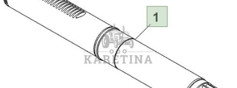 John Deere 8360R Wał Tylnego Napędu CZĘŚCI R337051-1