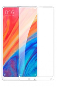 Szkło Ochronne Full Glue Białe do Xiaomi Mi Mix 2 / 2S-2