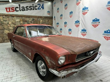 Ford Mustang Coupe 1966 z Silnikiem Najtańszy w Polsce Projekt-1