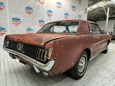 Ford Mustang Coupe 1966 z Silnikiem Najtańszy w Polsce Projekt-1