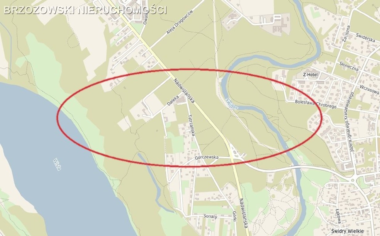 Józefów, 2400 m², MPZP, usługowa, otwocki
