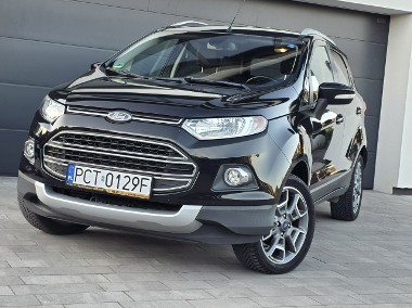 Ford EcoSport II bezwypadkowy* zarejestrowany w PL *TITANIUM* półskóry* KEYLESS-1
