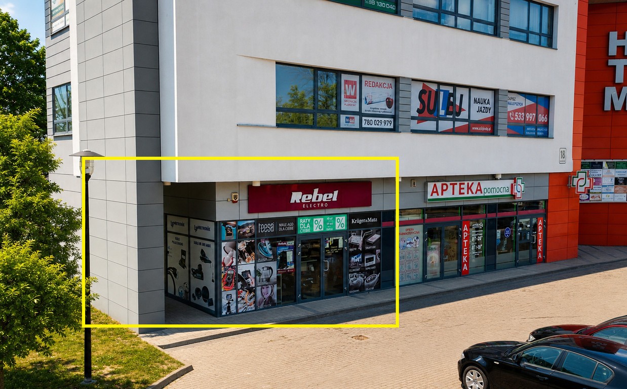 Lokal handlowo-usługowy w ścisłym centrum – pohled 2