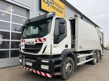 Iveco Stralis 330 Stralis 330, zabudowa śmieciarki Faun-1