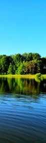 Piękna działka w lesie nad jeziorem - domek / nowa wiata-3