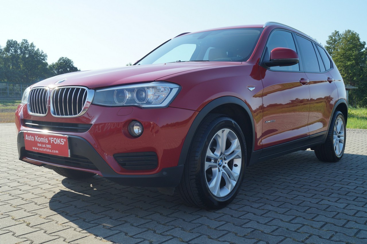 BMW X3 II (F25) Salon PL II GI Wł. X-Drive automat skóra navi ksenon 106 tys.km.