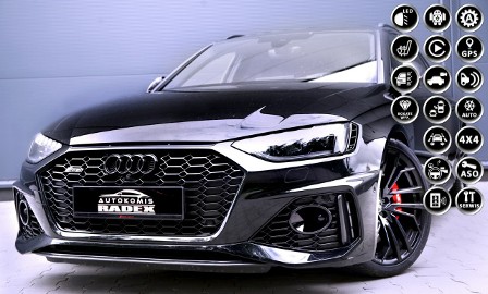 Audi RS4 III (B8) 450PS|Masaz|Matrix|B&O|HeadUp|Virtual|Quattro|AmbienteLed|GWARANCJA