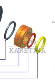 LINDNER Urraco 75 D U75D U-75-D Obudowa Łożyska Bębnów Łożysko Pokrywa Obudowy Łożyska CZĘŚCI-2