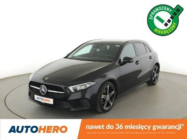 Mercedes-Benz Klasa A W177 180d Progressive Automat Nawigacja Tempomat Grzane Fotele MBUX FullL-1