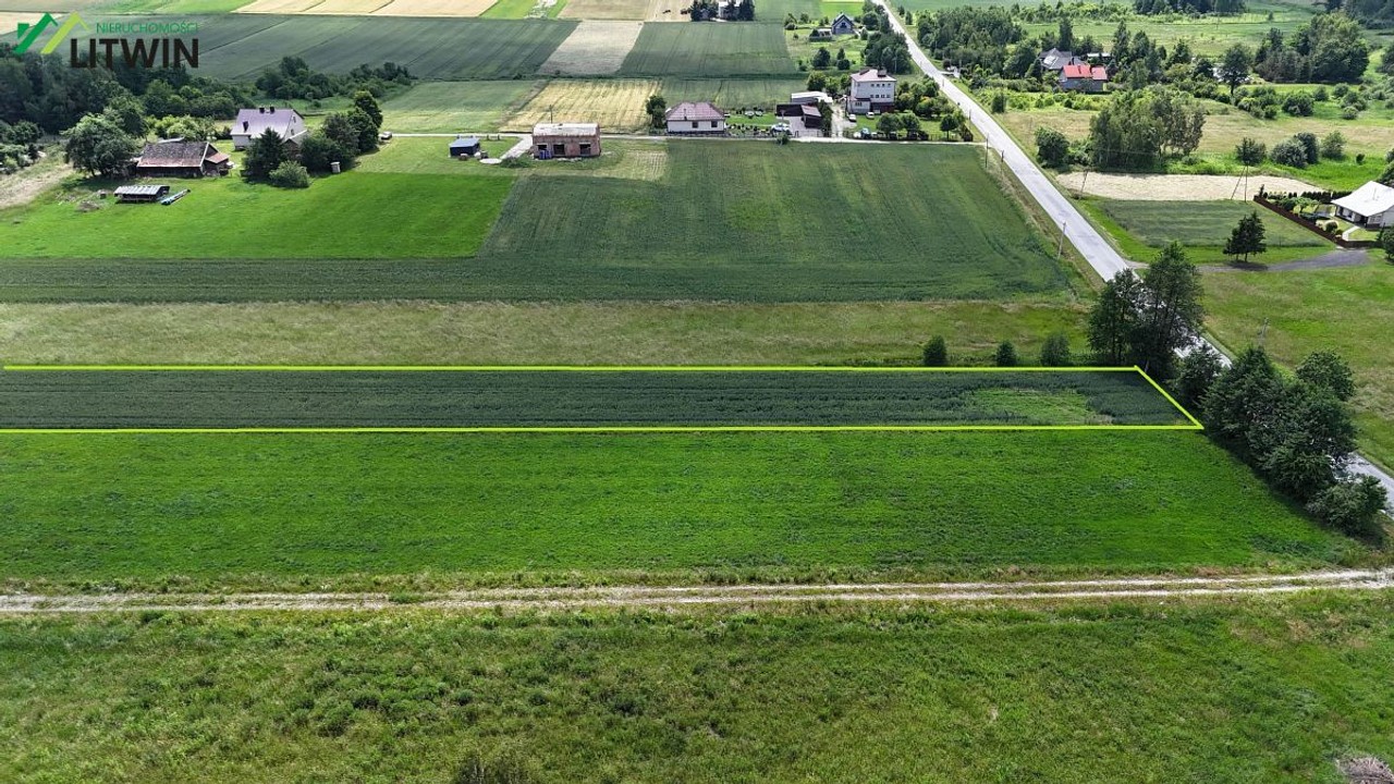 Działka rolna 47 ar w Machowej w gm. Pilzno - View 2