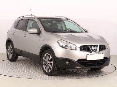 Nissan Qashqai I , GAZ, Automat, Skóra, Navi, Xenon, Klimatronic, Tempomat,-1