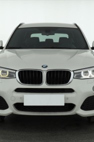 BMW X3 II (F25) , Salon Polska, Serwis ASO, 190 KM, Automat, Skóra, Navi,-2