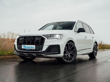 Audi SQ7 , 1. Właściciel, Serwis ASO, Automat, 7 miejsc, Skóra, Navi,-1