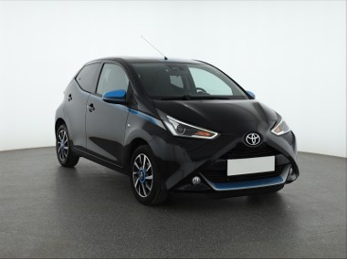 Toyota Aygo , Salon Polska, VAT 23%, Skóra, Klimatronic, Tempomat-1