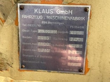 Unimog Koparka dżwig-1