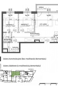 3 pokoje, 58 m2 od dewelopera, Czuby, Orkana-2