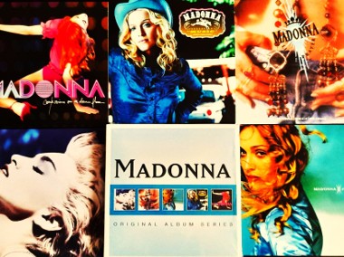 Znakomity Zestaw Album CD 5 płytowy Madonna zestaw Nowy Folia !-1