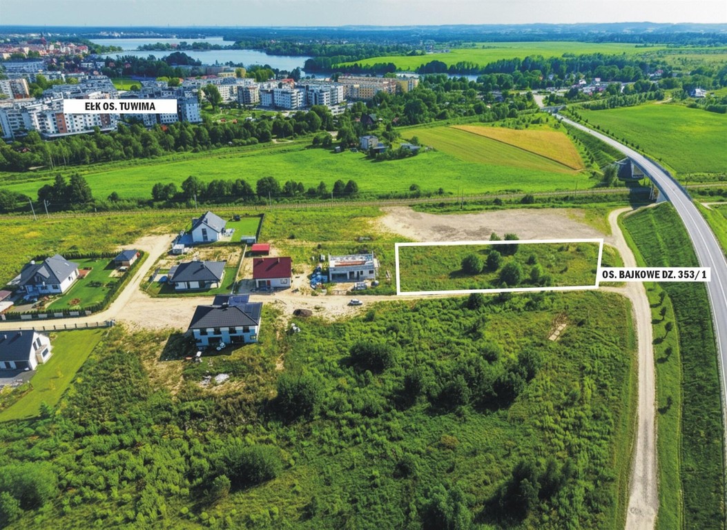 Działka na sprzedaż, 3000 m², Ełk Siedliska - Widok 2