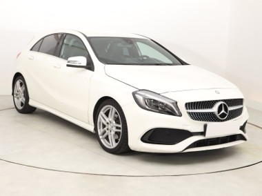 Mercedes-Benz Klasa A W176 , Salon Polska, Skóra, Navi, Xenon, Klima-1
