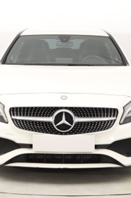 Mercedes-Benz Klasa A W176 , Salon Polska, Skóra, Navi, Xenon, Klima-2