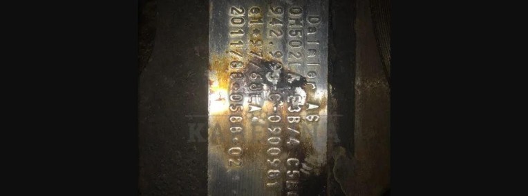 Silnik Mercedes OM502LA - Wał Korbowy-1