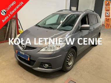 Mazda 5 I Benzyna, klimatronik, 7 miejsc, dobra cena, drugie koła alu-1