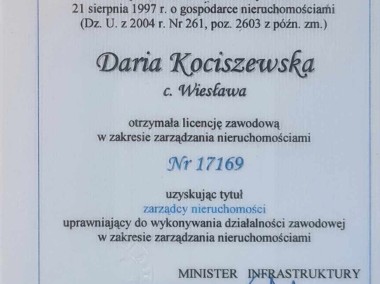 LICENCJONOWANY ZARZĄDCA NIERUCHOMOŚCI PRZYJMIE WSPÓLNOTY DO ADMINISTROWANIA-2