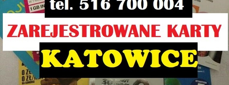 ZAREJESTROWANE KARTY SIM Katowice + czeskie karty SIM prepaid zdalna rejestracja-1