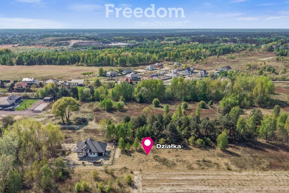 Na sprzedaż działka budowlana 1076 m² Stare Lipiny - Widok 2